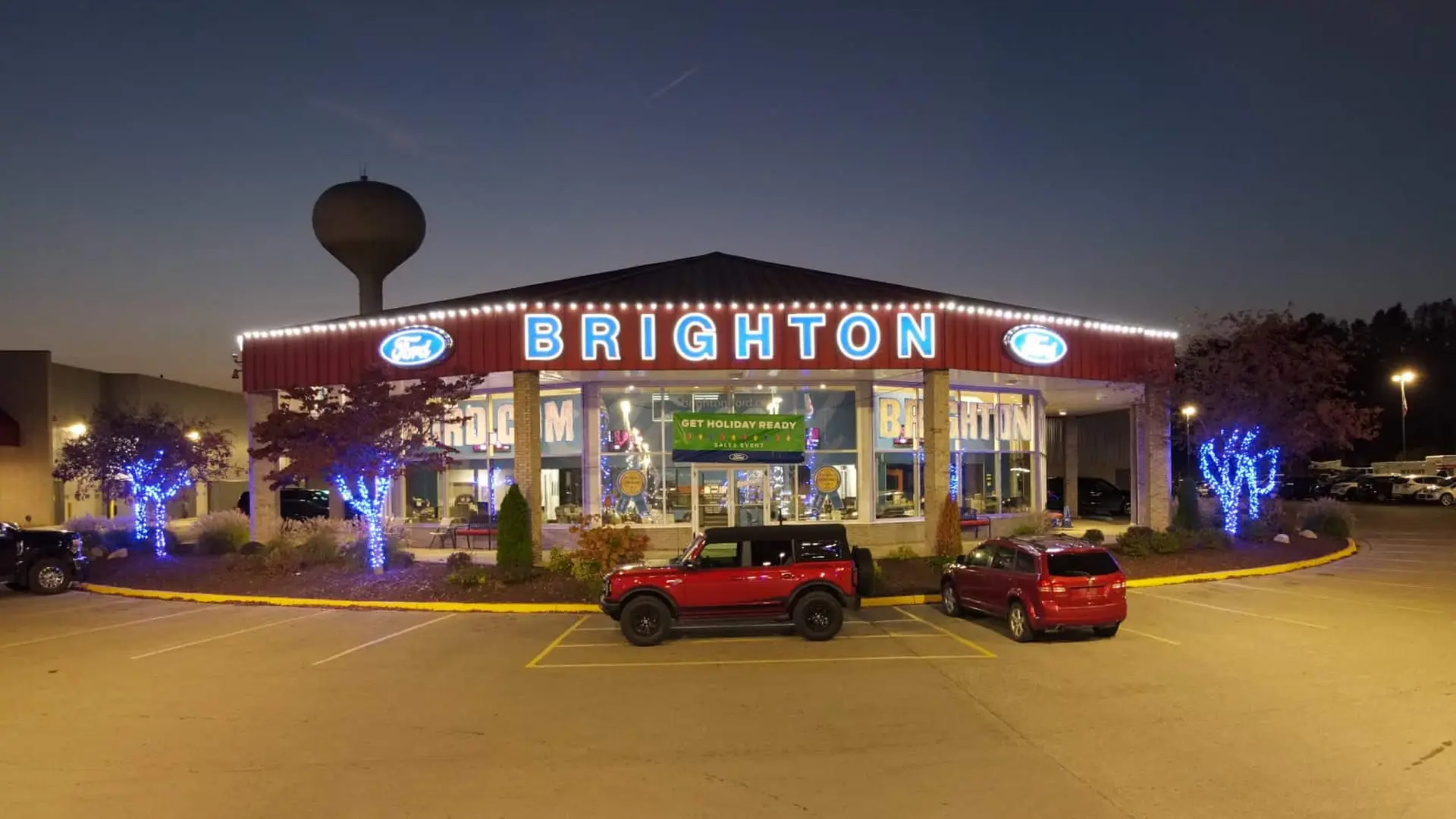 dealership christmas lights