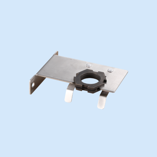 BH402C Stainless steel and brass gutter mount