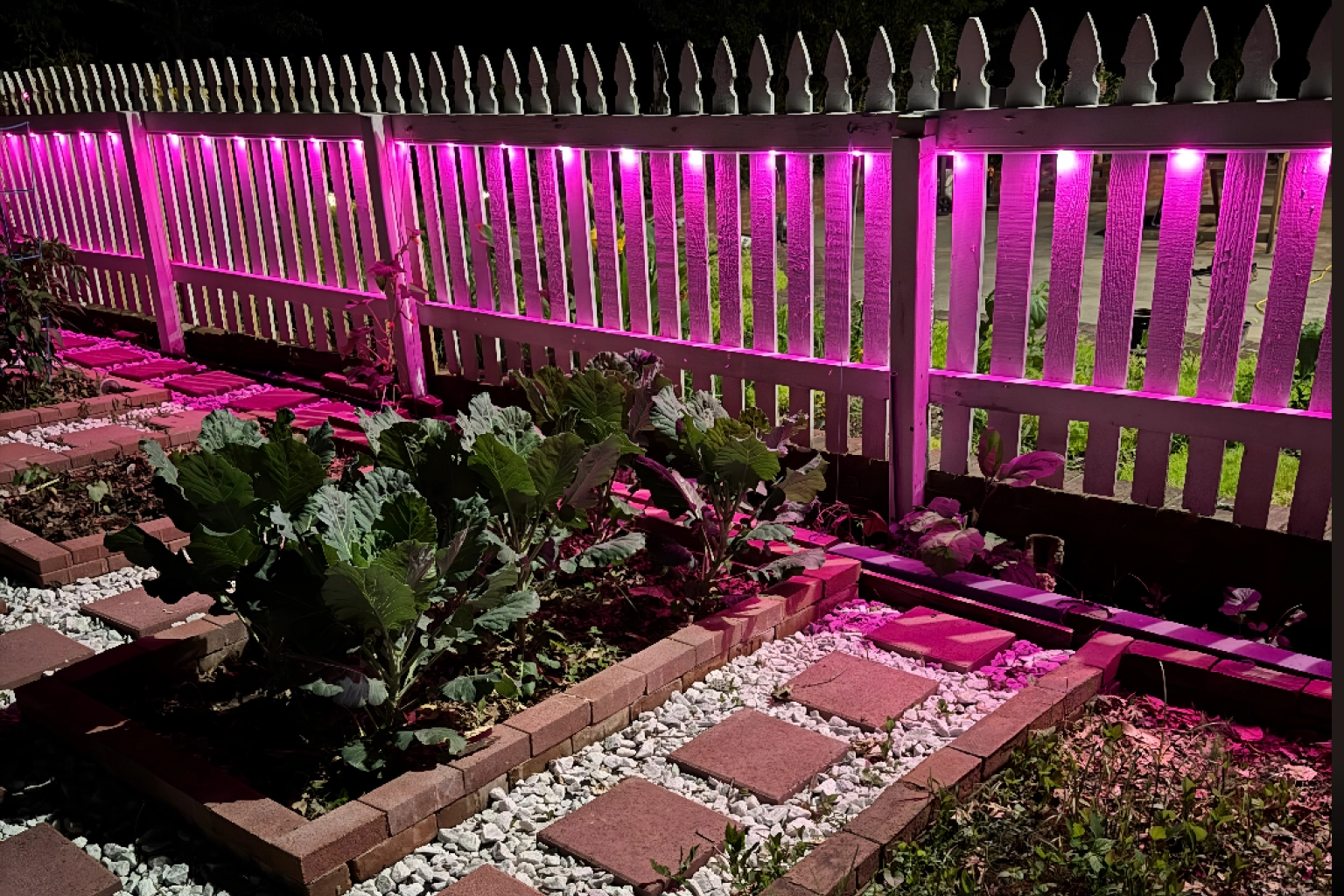 Decorative Fence Accent Glow Boundary Lighting