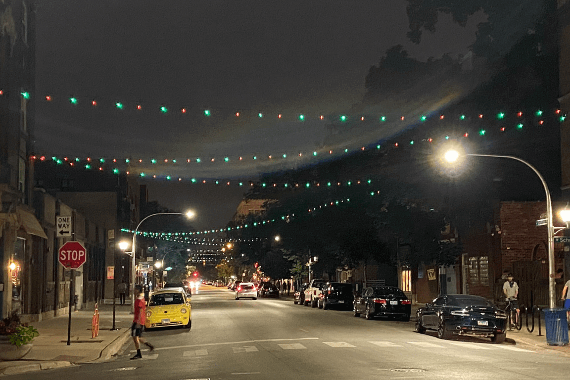 Multi-color Smart Christmas Lighting Installation