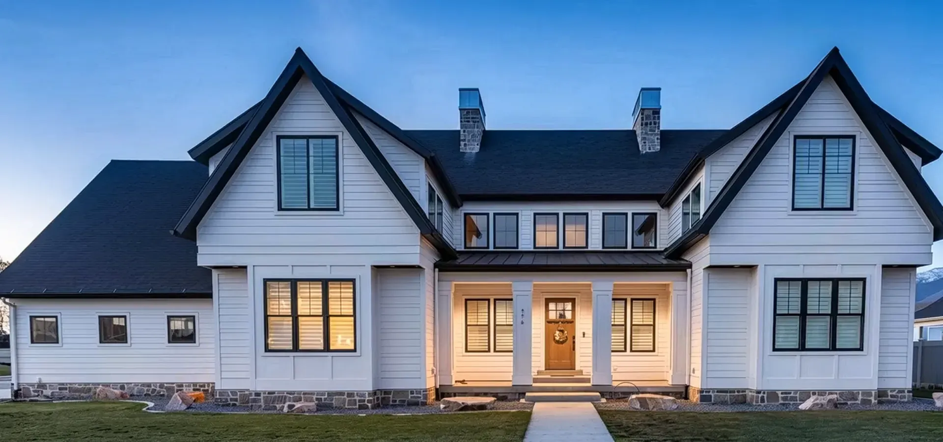 BlueHopper Permanent Residential Lighting Before Installation