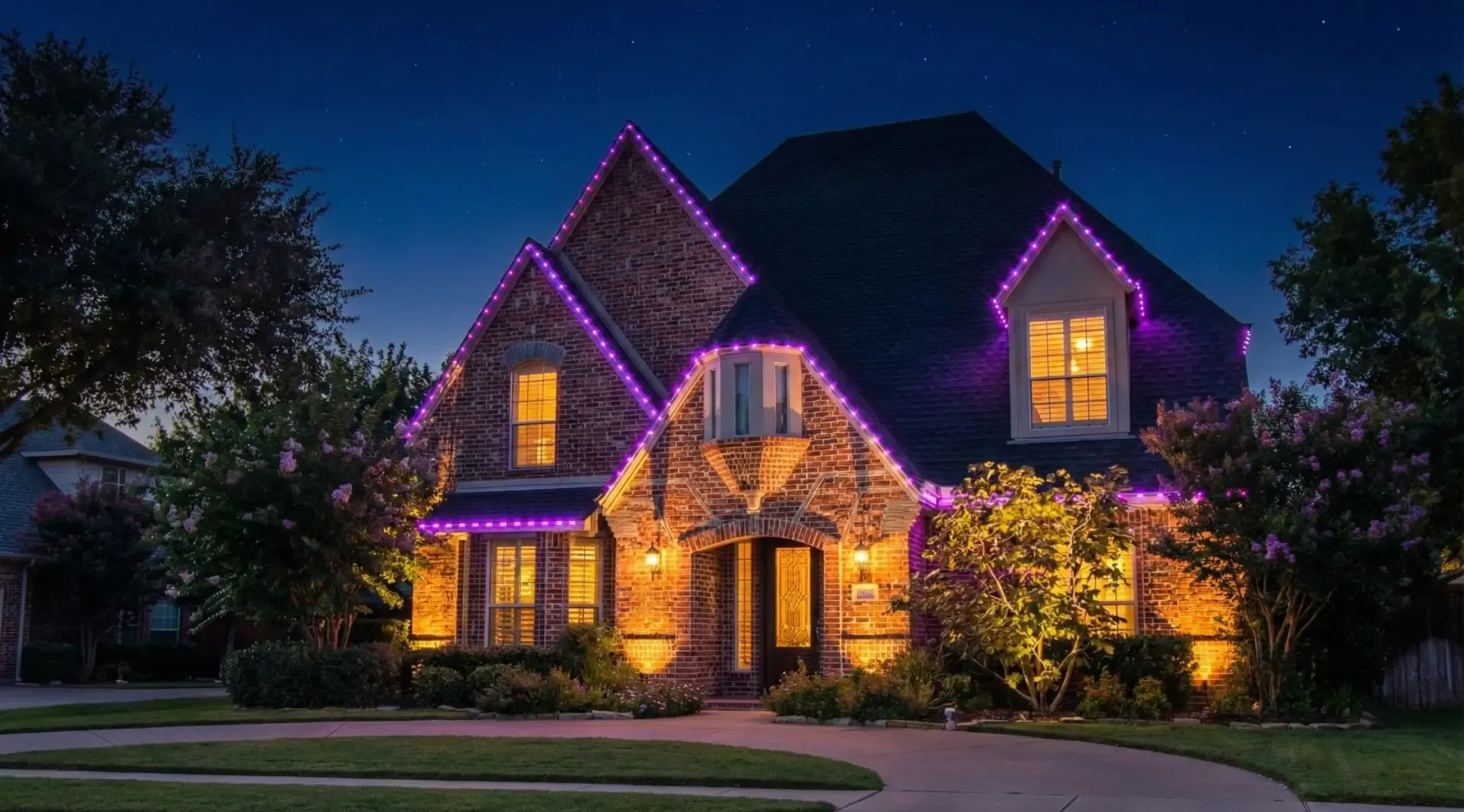 permanent outdoor lighting