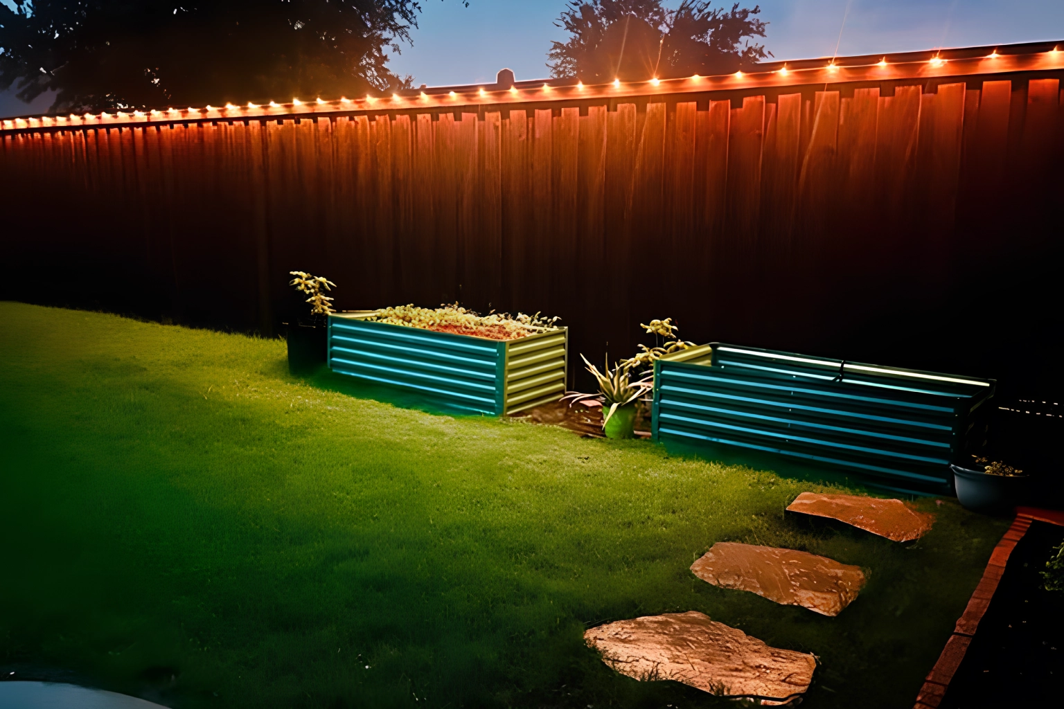 Fence Lighting - BlueHopper Lighting