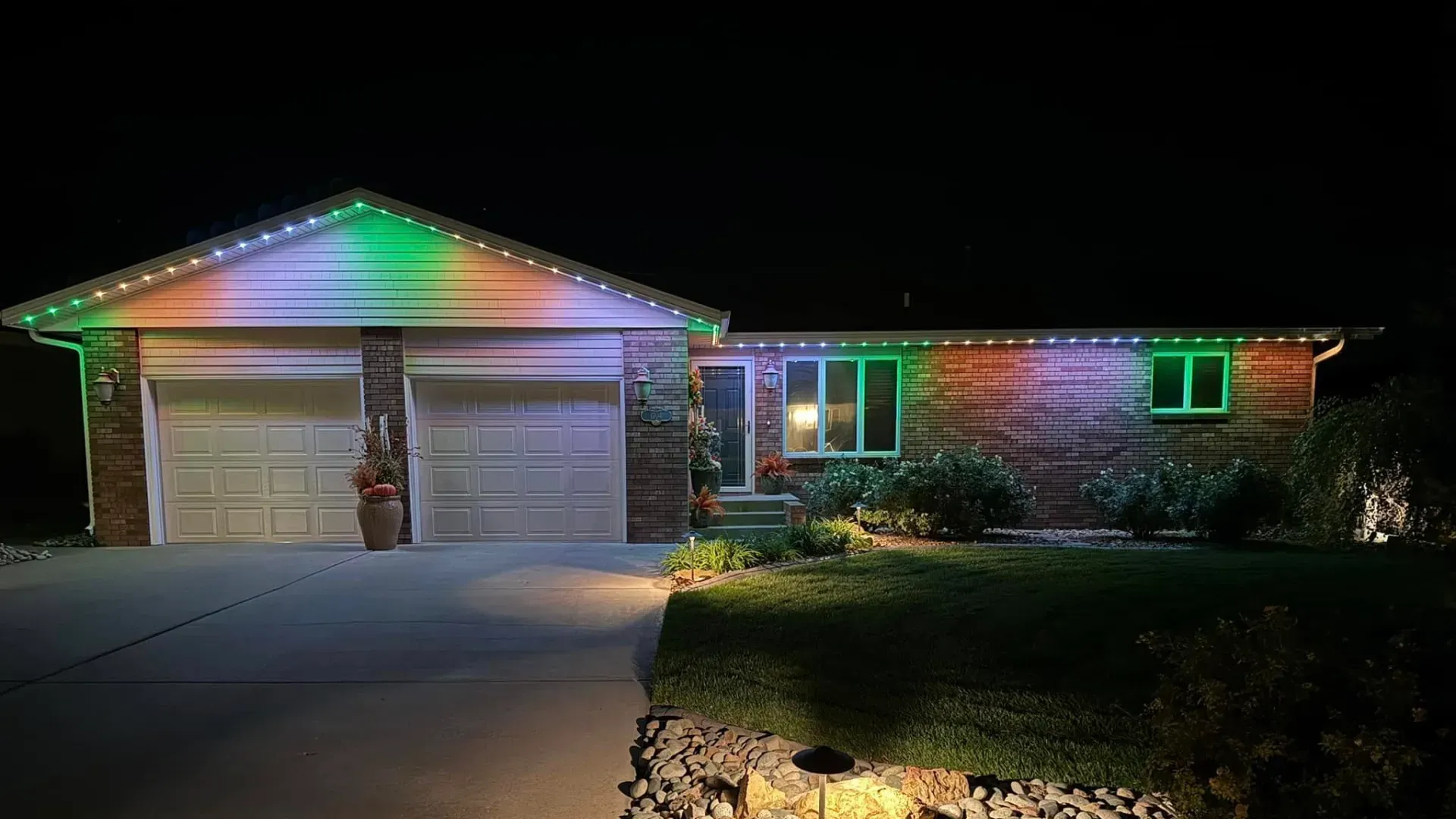 led roofline lights